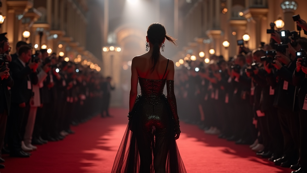 Détail de la tenue controversée de Bianca Censori aux Grammy Awards