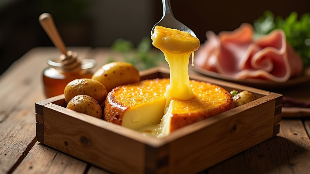 Camembert de Normandie authentique avec croûte veloutée, parfait pour la cuisson au four