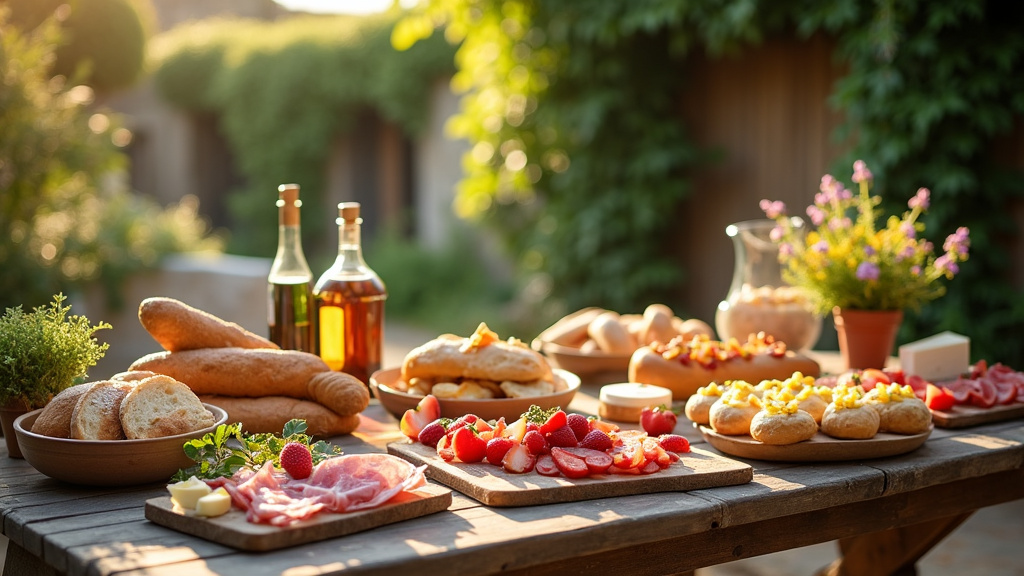 Buffet varié proposé par le traiteur À Ma Guise pour événements privés