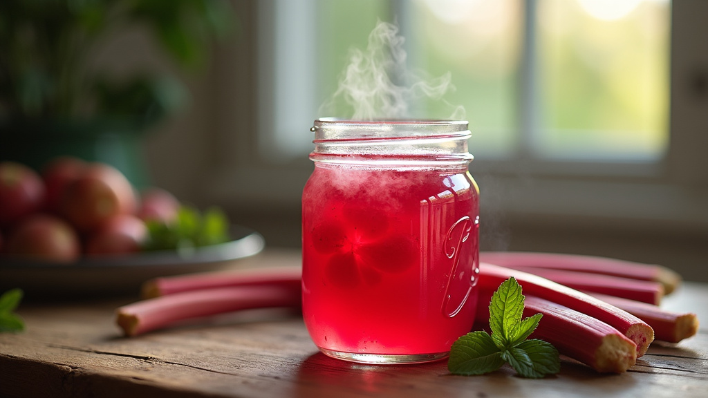Pots de confiture alignés avec des couvercles métalliques brillants