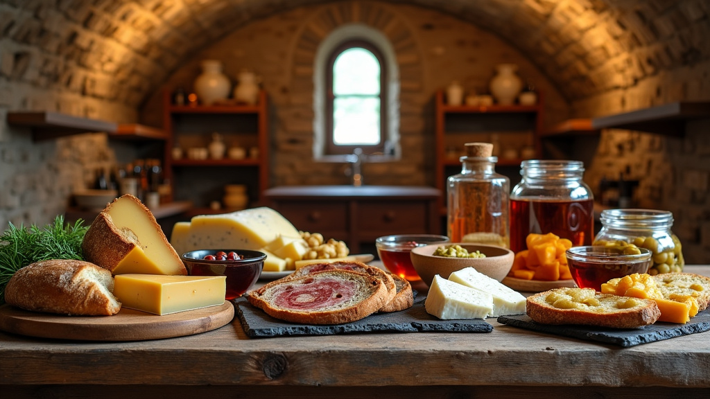 Épicerie fine avec une sélection raffinée de produits gastronomiques