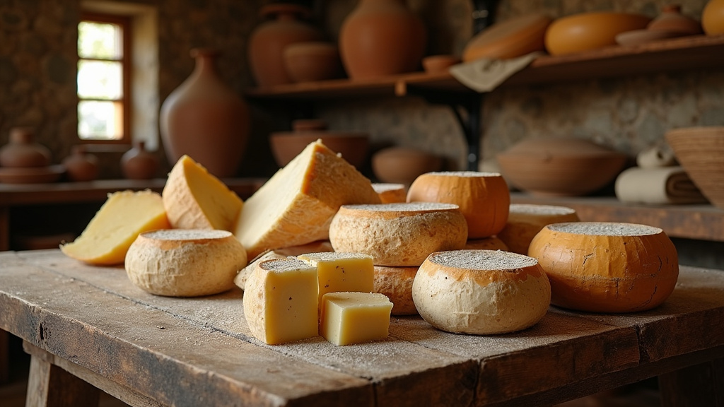 Visite d'une cave d'affinage de fromages