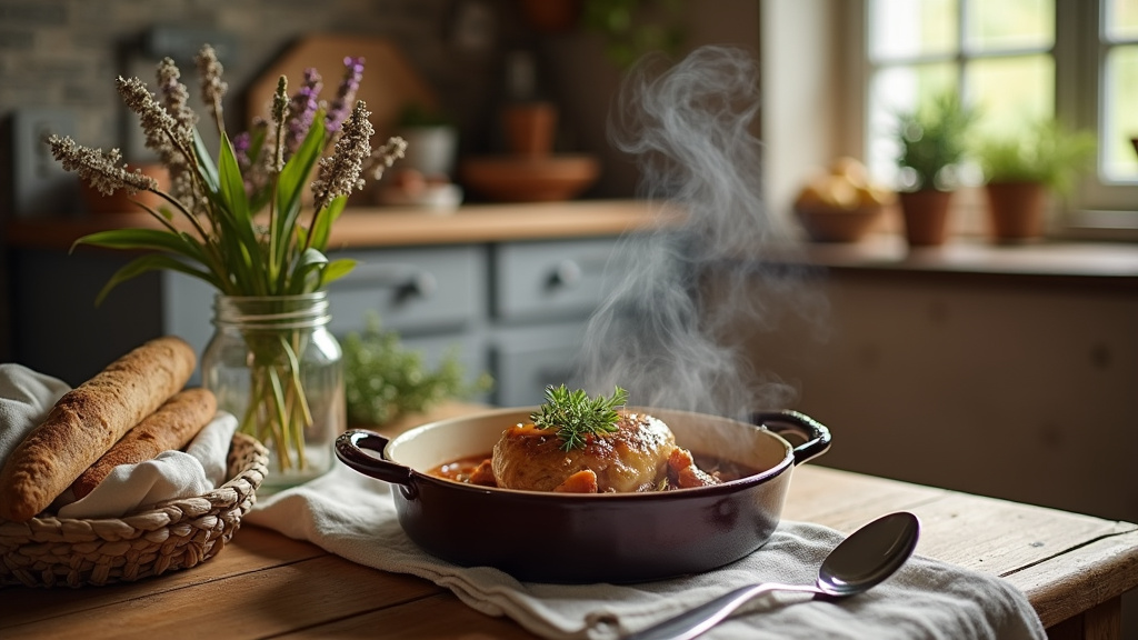Processus de préparation d'une tarte tatin détaillée