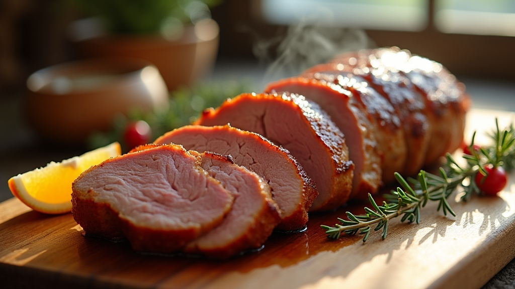 Magret de canard croustillant sortant d'un Airfryer avec une belle peau dorée