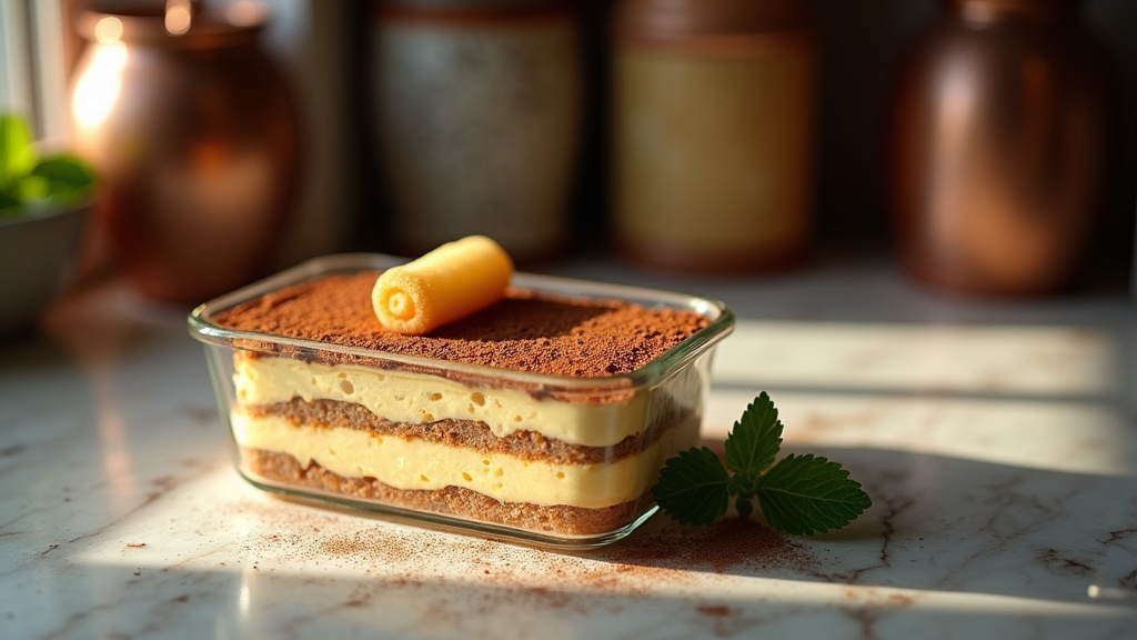 Vitrine de pâtisserie italienne avec une variété de desserts traditionnels