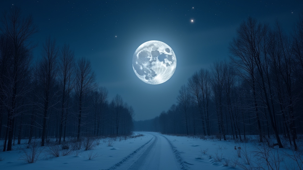 Phases de la lune illustrées, de la nouvelle lune à la pleine lune et retour