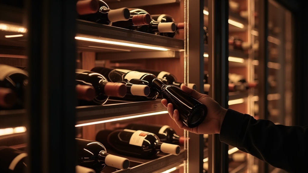 Installation d'une cave à vin dans une pièce sombre et ventilée
