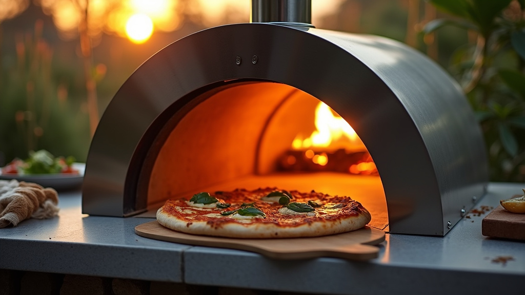 Comparaison des différents types de fours à pizza dans un espace de cuisine moderne