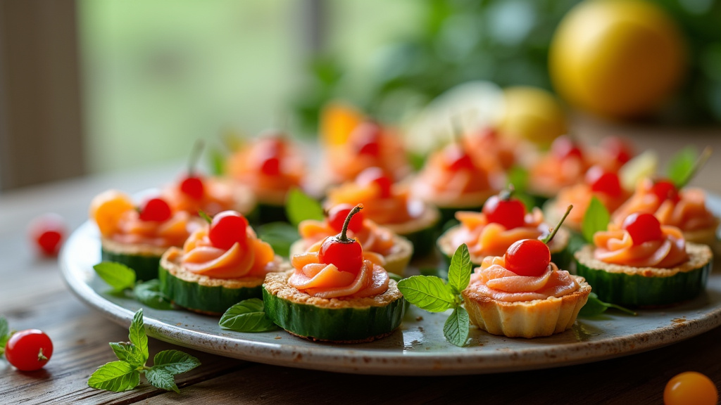 Des entrées originales pour bluffer vos invités sans stress