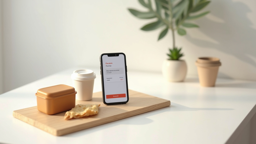 Interface de rechargement du compte Pop & Pay sur un smartphone