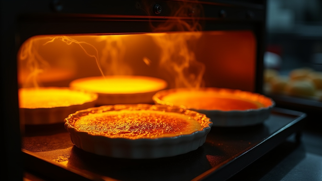 Salamandre de cuisine professionnelle en action dans une cuisine moderne
