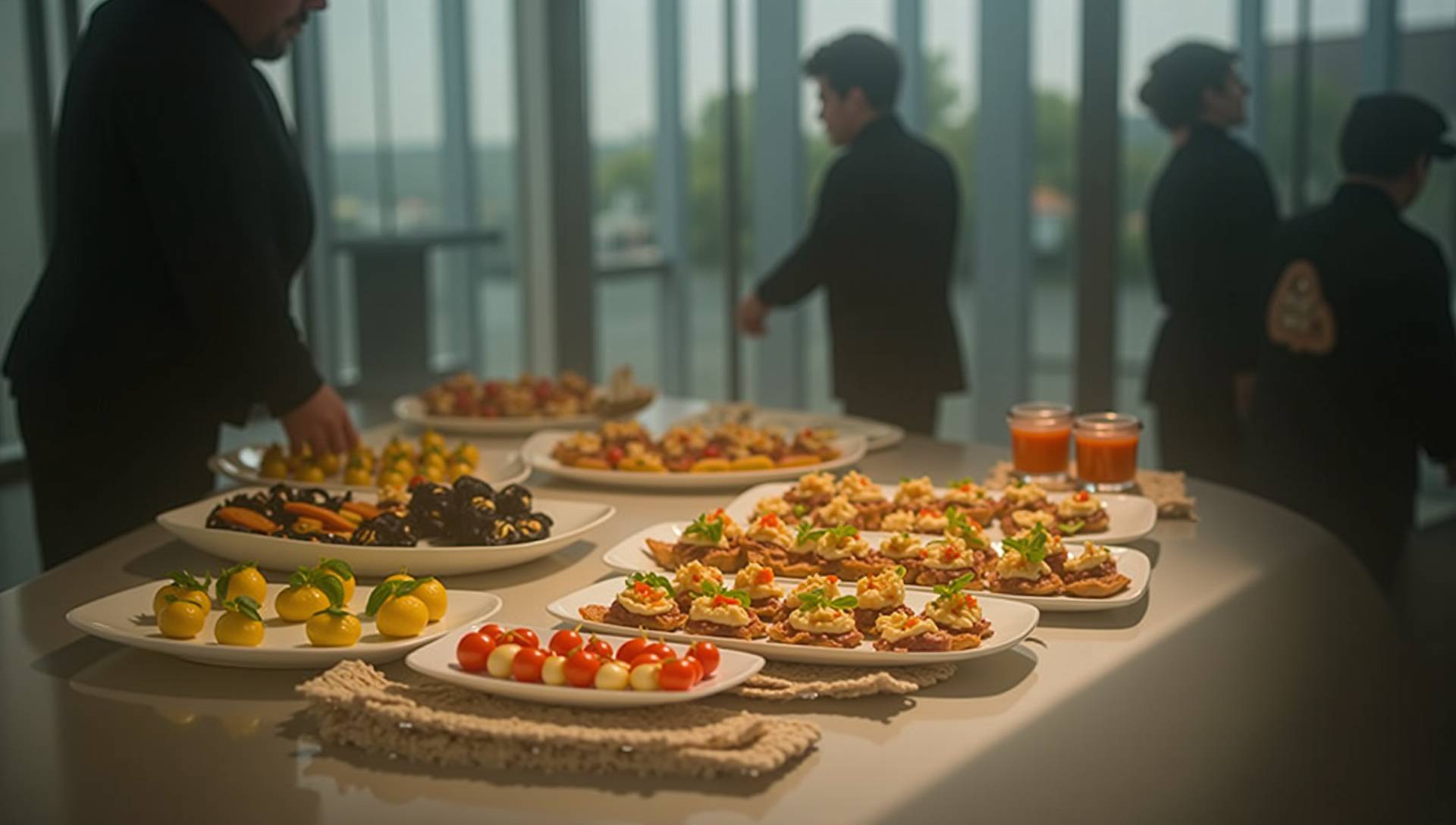 Traiteur italien pour événements d'entreprise - buffet professionnel Casal Dente