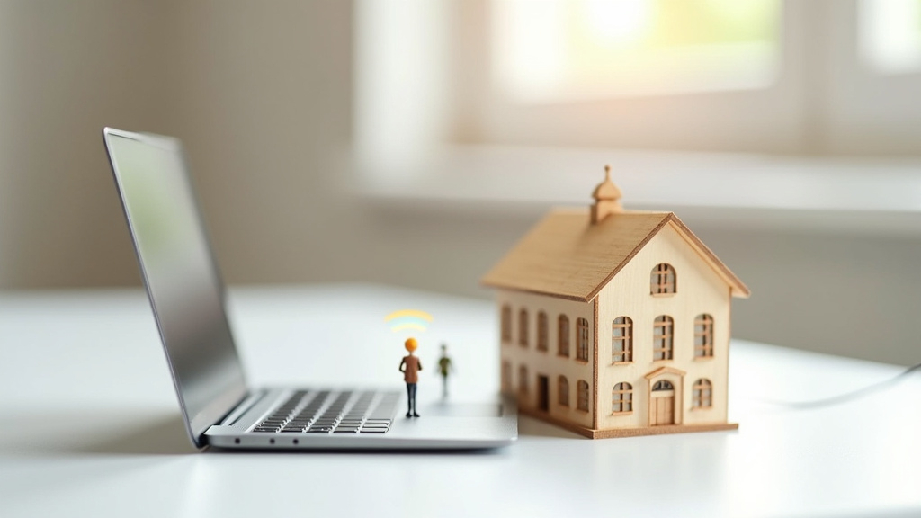 Étudiant utilisant son ordinateur portable pour se connecter aux services en ligne de l'UHA